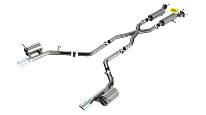 Borla Cat-Back Exhaust, Single Split Rear Exit, 4.5" Tips – 2018-2024 Dodge Durango SRT, 2026 R/T 6.4L - image 4