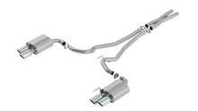 Borla Cat-Back Exhaust, Dual Split Rear Exit, 4" Tips – 2018-2023 Mustang GT 5.0L (140807)