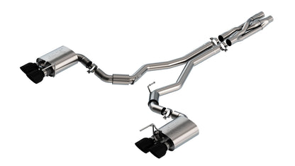 Borla Cat-Back Exhaust, Dual Split Rear Exit, 5" Tips – 2020-2022 Shelby GT500 5.2L - image 2