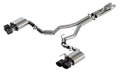 Borla Cat-Back Exhaust, Dual Split Rear Exit, 5" Tips – 2020-2022 Shelby GT500 5.2L - image 3