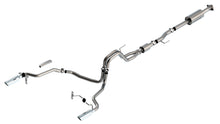 Borla Cat-Back Exhaust, Truck Single Split Rear Exit, 4" Tips – 2021-2026 F-150 5.0L (140866)