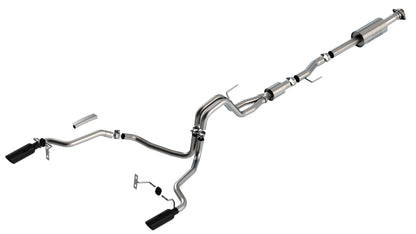 Borla Cat-Back Exhaust, Truck Single Split Rear Exit, 4" Tips – 2021-2026 F-150 5.0L (140867) - image 3