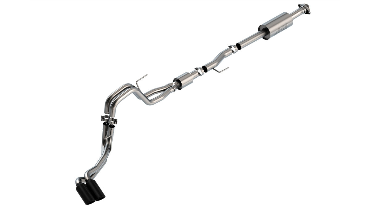 Borla Cat-Back Exhaust, Truck Side Exit, 4" Tips – 2021-2026 F-150 5.0L (140875) - image 4