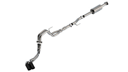 Borla Cat-Back Exhaust, Truck Side Exit, 4" Tips – 2021-2026 F-150 5.0L (140875) - image 2
