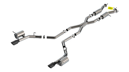Borla Cat-Back Exhaust, Single Split Rear Exit, 4.5" Tips – 2021-2026 Dodge Durango SRT Hellcat 6.2L - image 13