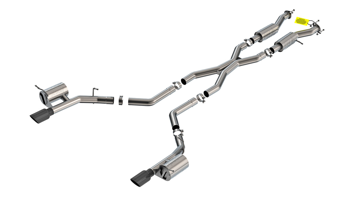 Borla Cat-Back Exhaust, Single Split Rear Exit, 4.5" Tips – 2021-2026 Dodge Durango SRT Hellcat 6.2L - image 5