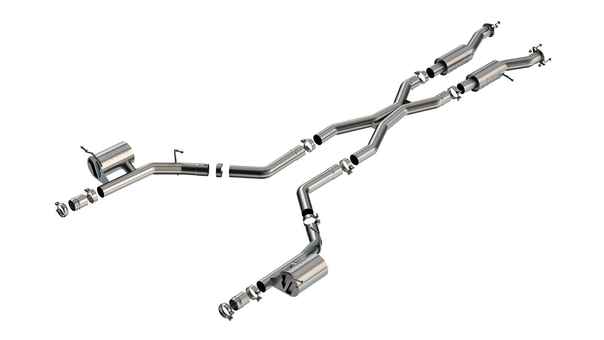 Borla Cat-Back Exhaust, Single Split Rear Exit – 2021-2026 Dodge Durango SRT Hellcat 6.2L - image 2