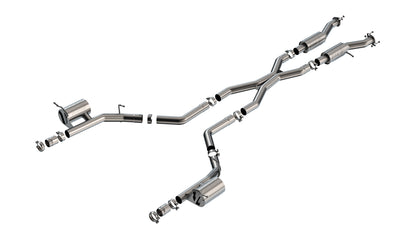 Borla Cat-Back Exhaust, Single Split Rear Exit – 2021-2026 Dodge Durango SRT Hellcat 6.2L - image 1