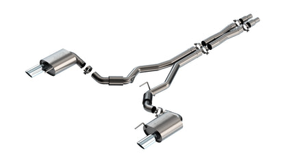 Borla Cat-Back Exhaust, Single Split Rear Exit, 4" Tips – 2024-2026 Mustang GT 5.0L - image 4