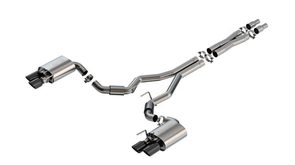Borla Cat-Back Exhaust, Dual Split Rear Exit, 4" Tips – 2024-2026 Mustang GT 5.0L (140963) - image 5