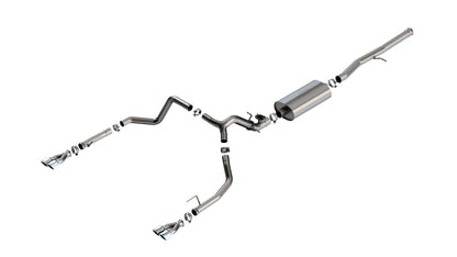 Borla Cat-Back Exhaust, Dual Split Rear Exit, 4" Tips – 2024-2026 Mustang GT 5.0L (140963) - image 2