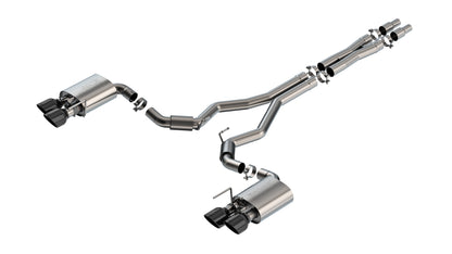 Borla Cat-Back Exhaust, Dual Split Rear Exit, 5" Tips – 2024-2026 Mustang Dark Horse 5.0L - image 4