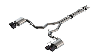Borla Cat-Back Exhaust, Dual Split Rear Exit, 5" Tips – 2024-2026 Mustang Dark Horse 5.0L - image 5