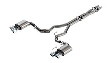 Borla Cat-Back Exhaust, Dual Split Rear Exit, 5" Tips – 2024-2026 Mustang Dark Horse 5.0L