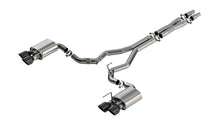 Borla Cat-Back Exhaust, Dual Split Rear Exit, 5" Tips – 2024-2025 Mustang Dark Horse 5.0L