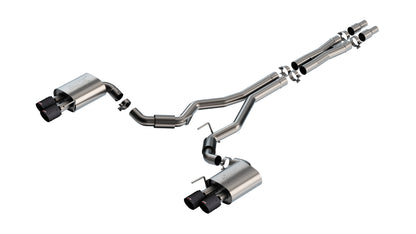 Borla Cat-Back Exhaust, Dual Split Rear Exit, 4" Tips – 2024-2026 Mustang GT 5.0L (140970) - image 3