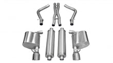 Corsa 2.5" Cat-Back Exhaust, 4.5" Single Tips – 2011-2014 Chrysler 300 5.7L