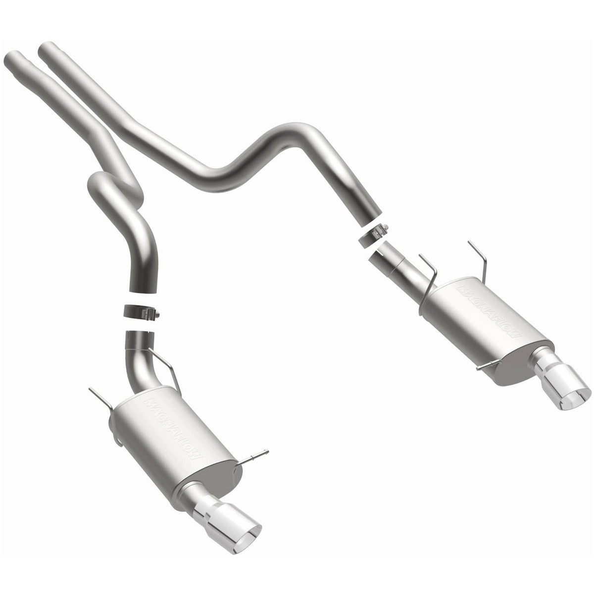 MagnaFlow Street Series Cat-Back Exhaust – 2011-2012 Shelby GT500 5.4L / 2011-2012 Mustang 5.0L - image 2