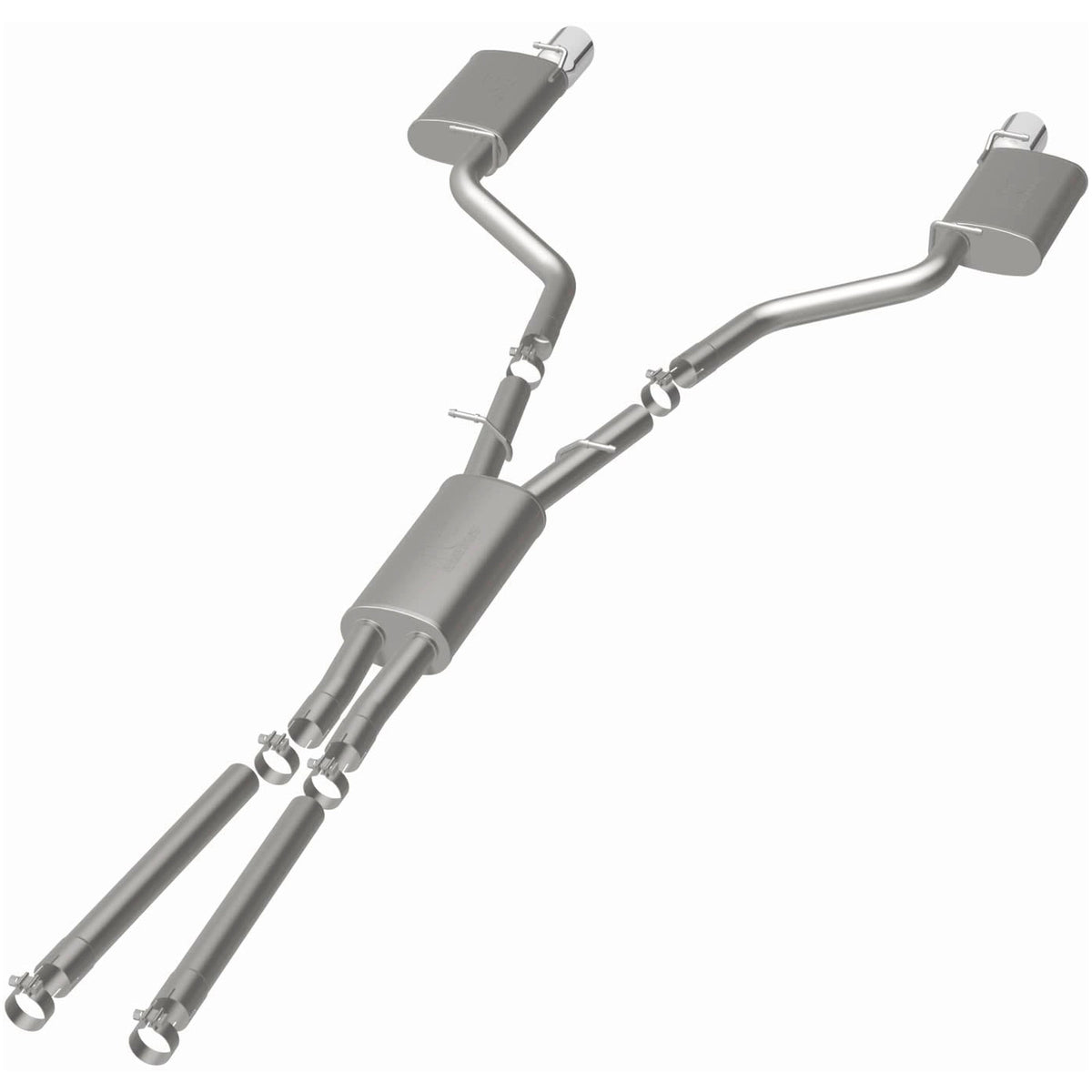 MagnaFlow Street Series Cat-Back Exhaust – 2006-2010 Dodge Charger 5.7L; 2005-2008 Dodge Magnum 5.7L