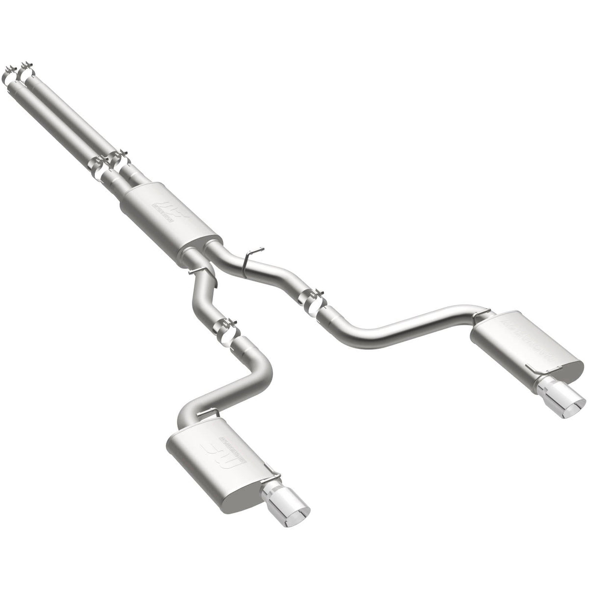 MagnaFlow Street Series Cat-Back Exhaust – 2005-2010 Chrysler 300 6.1L; 2006-2010 Dodge Charger 6.1L; 2006-2008 Dodge Magnum 6.1L