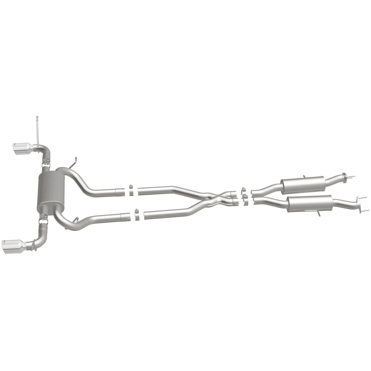 MagnaFlow Street Series Cat-Back Exhaust – 2022 Jeep Grand Cherokee WK 3.6L; 2014-2021 Jeep Grand Cherokee 3.6L, 2011-2021 5.7L (16929) - image 4