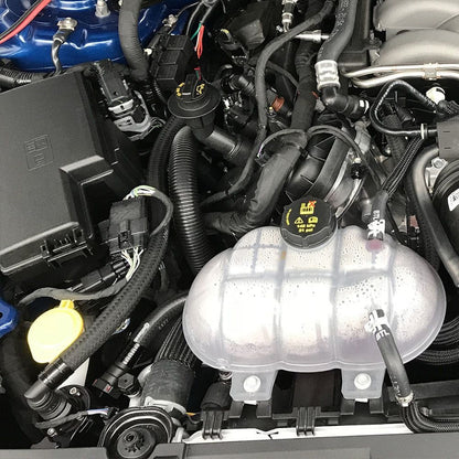 UPR Plug N Play™ Single Valve Oil Catch Can with Clean Side Separator – 2018-2023 Mustang GT - image 1