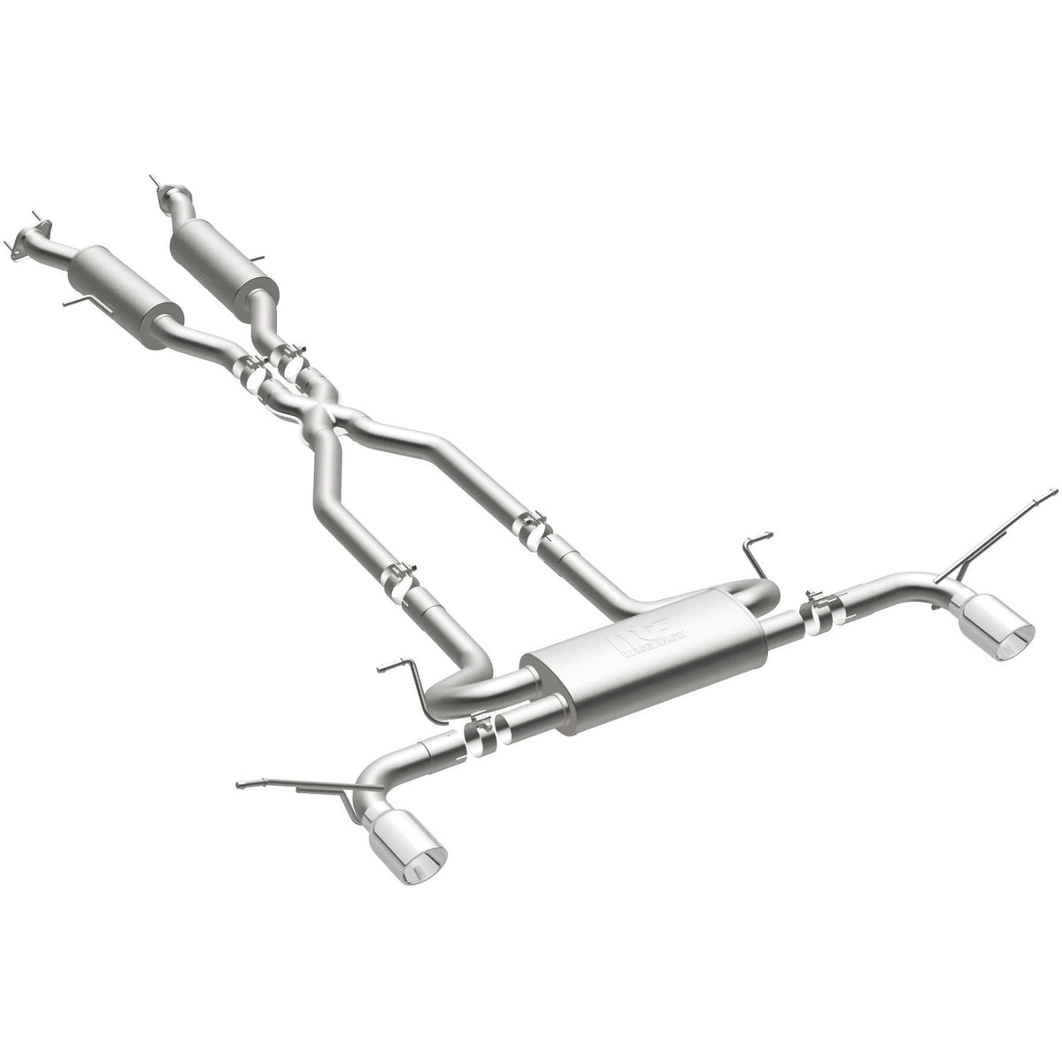 MagnaFlow Street Series Cat-Back Exhaust – 2022 Jeep Grand Cherokee WK 3.6L; 2014-2021 Jeep Grand Cherokee 3.6L, 2011-2021 5.7L (19216)