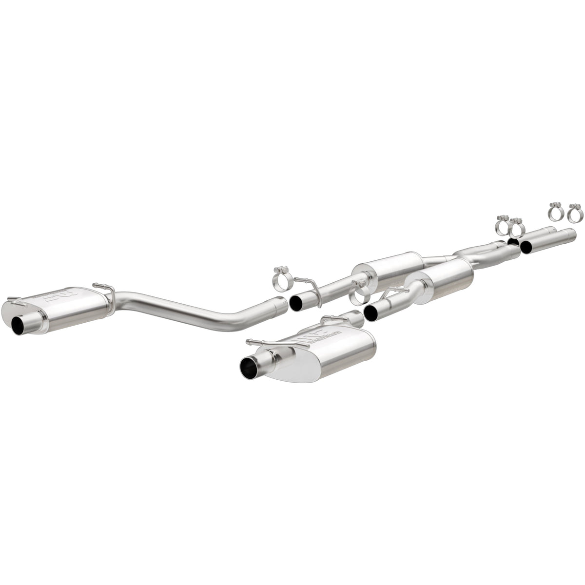 MagnaFlow Street Series Cat-Back Exhaust – 2015-2023 Chrysler 300 5.7L; 2015-2018 Dodge Charger 5.7L