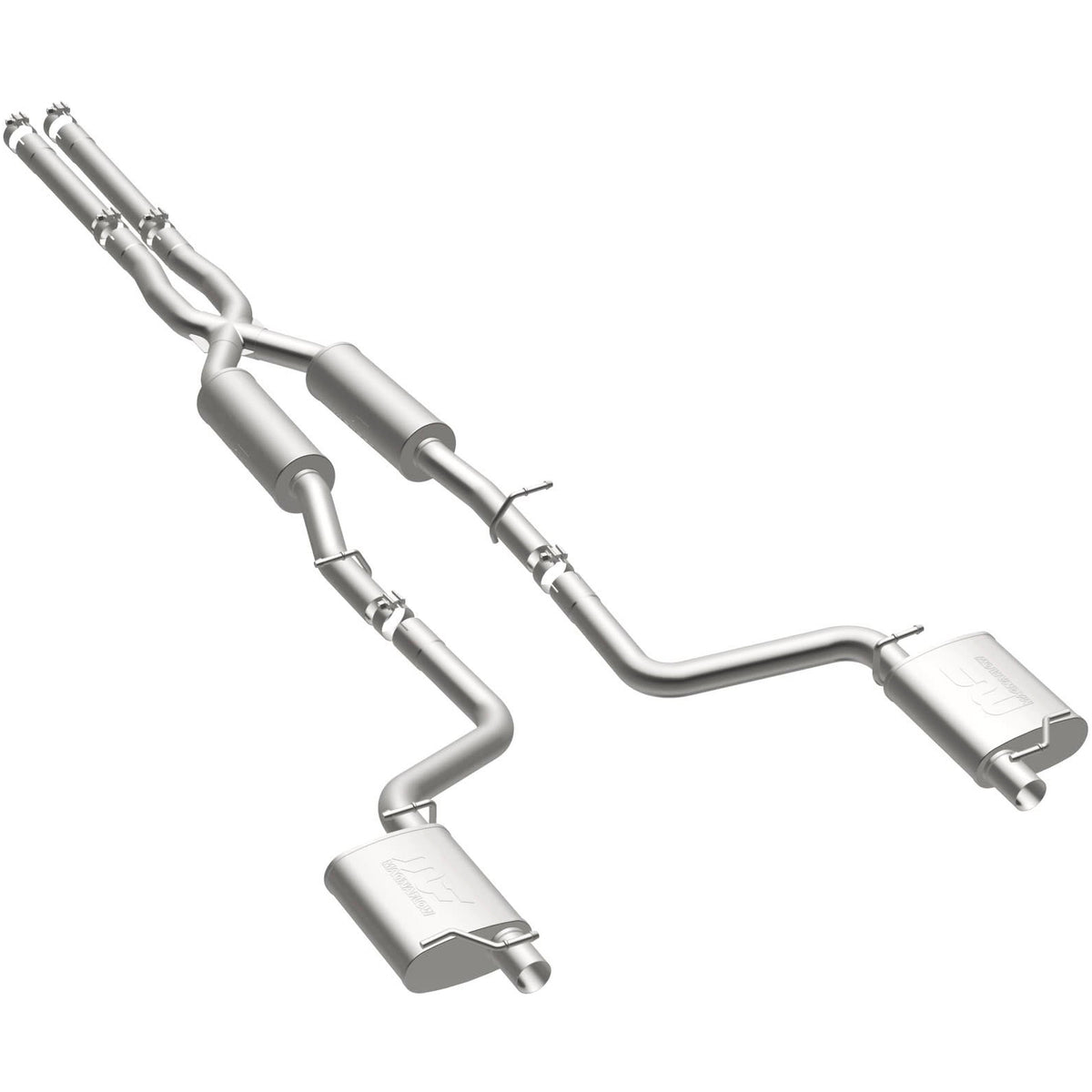 MagnaFlow Street Series Cat-Back Exhaust – 2015-2023 Chrysler 300 5.7L; 2015-2018 Dodge Charger 5.7L - image 2