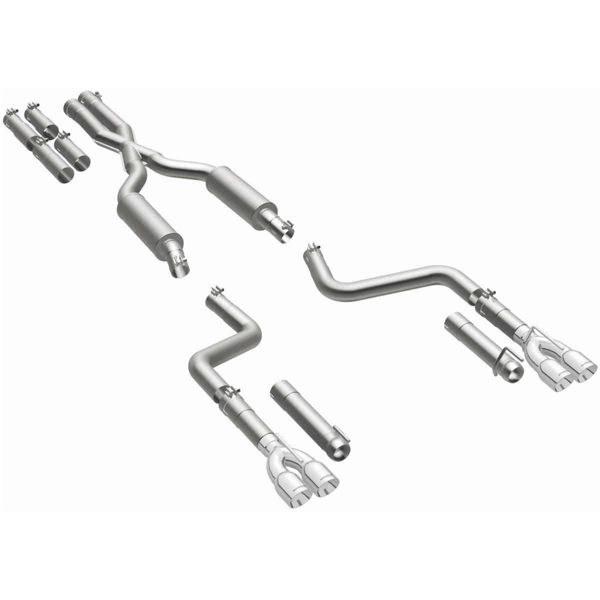 MagnaFlow Competition Series Cat-Back Exhaust – 2015-2023 Dodge Challenger 6.2L/6.4L, 2017-2023 5.7L