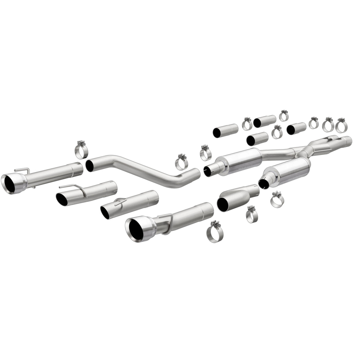 MagnaFlow Competition Series Cat-Back Exhaust – 2015-2023 Dodge Charger 6.2L/6.4L, 2017-2023 5.7L