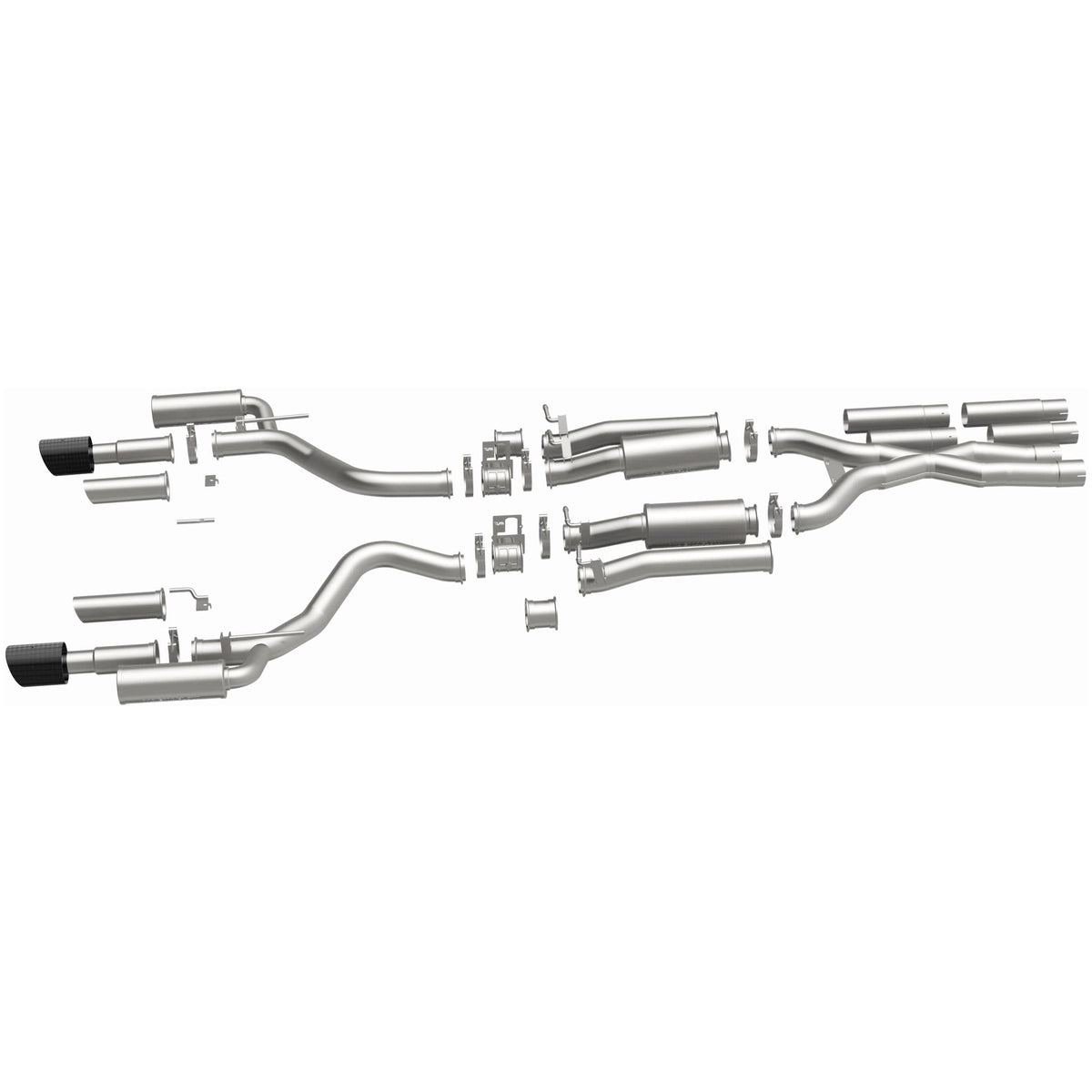 MagnaFlow xMOD Series Cat-Back Exhaust – 2015-2023 Chrysler 300 5.7L; 2015-2023 Dodge Charger 6.2L/6.4L, 2017-2023 5.7L