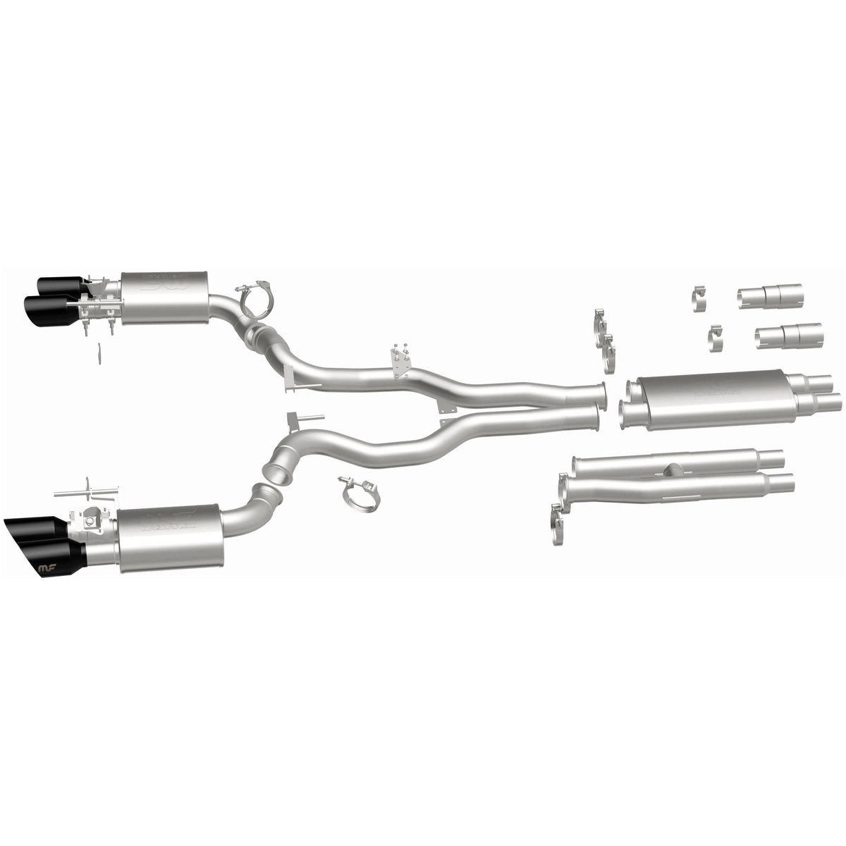 MagnaFlow xMOD Series Cat-Back Exhaust – 2024-2027 Mustang 5.0L - image 4