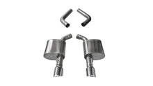 Corsa 2.75" Axle-Back Exhaust, Single 4.5" Tips – 2015-2022 Dodge Charger, 2017-2022 R/T 5.7L; 2017-2021 Chrysler 300 C 5.7L