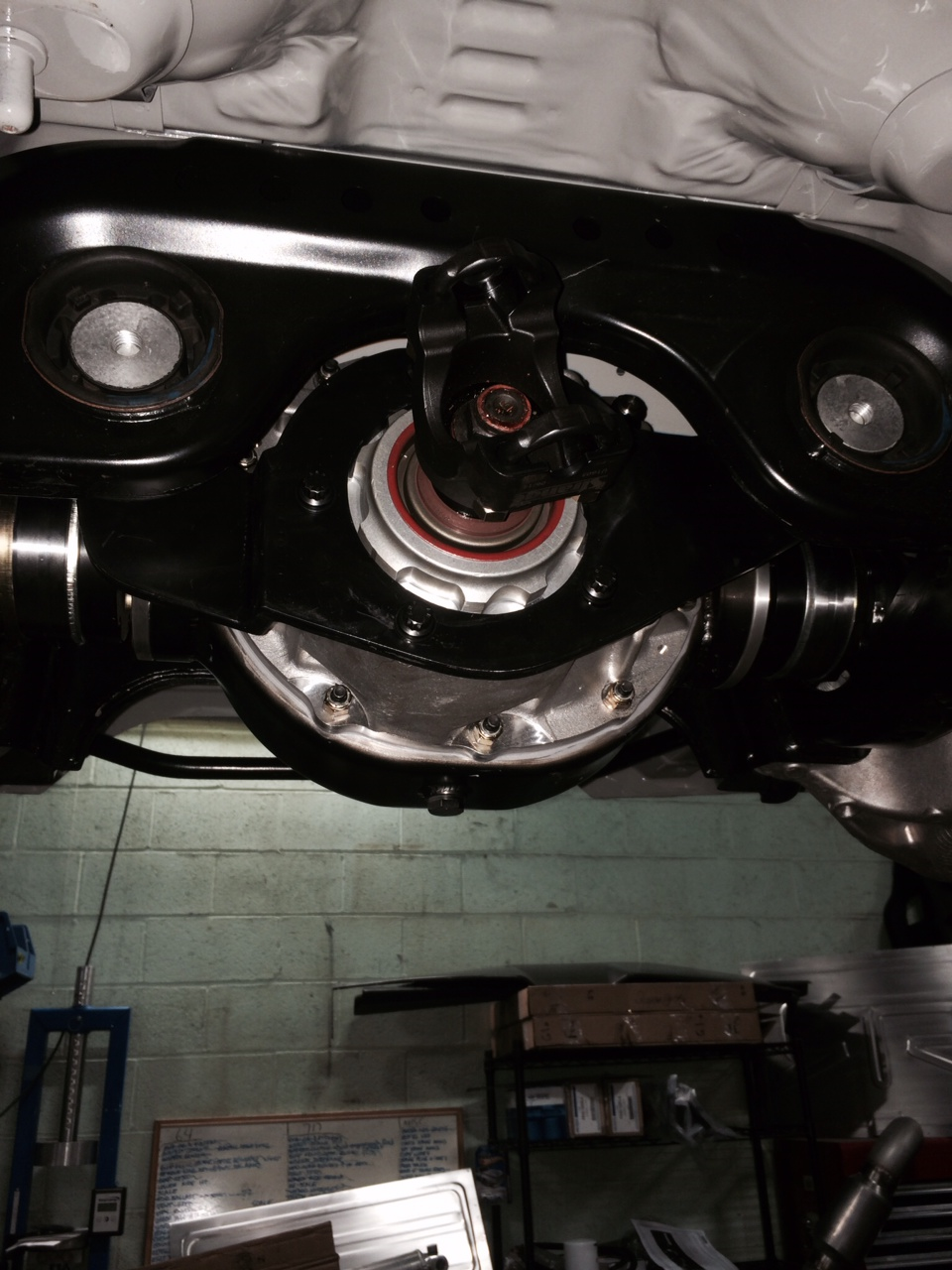 The Driveshaft Shop 2015+ Mustang GT Automatic 9-Inch Direct Bolt-in Rear Conversion Kit -includes Axles and Driveshaft – 5.0L Coyote