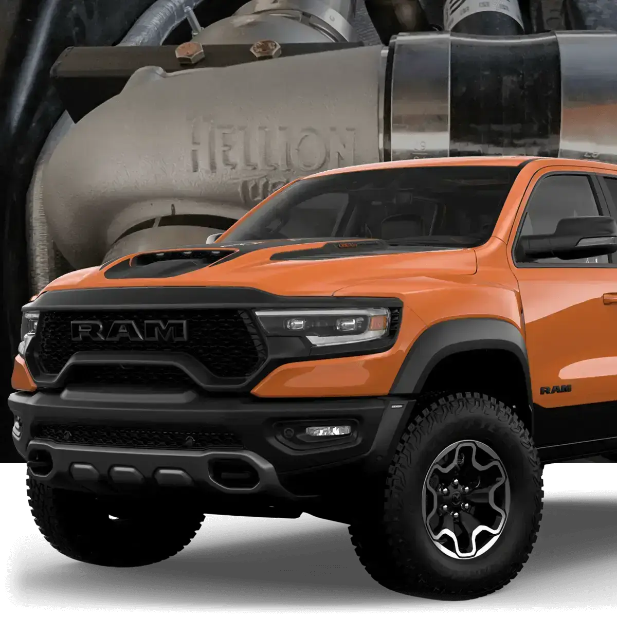 Hellion Twin Turbo kit for Ram TRX