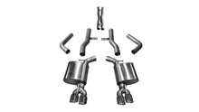 Corsa 2.75" Cat-Back Exhaust, Twin 3.5" Tips – 2017-2022 Dodge Challenger R/T 5.7L