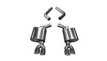 Corsa 2.75" Axle-Back Exhaust, Twin 3.5" Tips – 2015-2022 Dodge Challenger SRT 392 6.4L, 2015-2022 R/T SCAT PACK 6.4L, 2015-2022 SRT Hellcat 6.2L