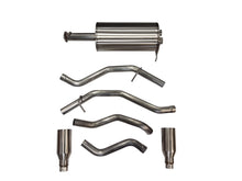 Corsa 3.0" Cat-Back Exhaust, DRE 5.0" Single Tips – 2019-2026 Dodge RAM 1500 5.7L; 2019-2026 Dodge RAM Rebel 1500 5.7L