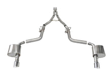 Corsa Active Valve 2.75" Cat-Back Exhaust, Single 4.5" Tips – 2015-2022 Dodge Charger 6.4L, 2015-2024 6.2L, 2021-2022 6.2L SRT Hellcat Redeye