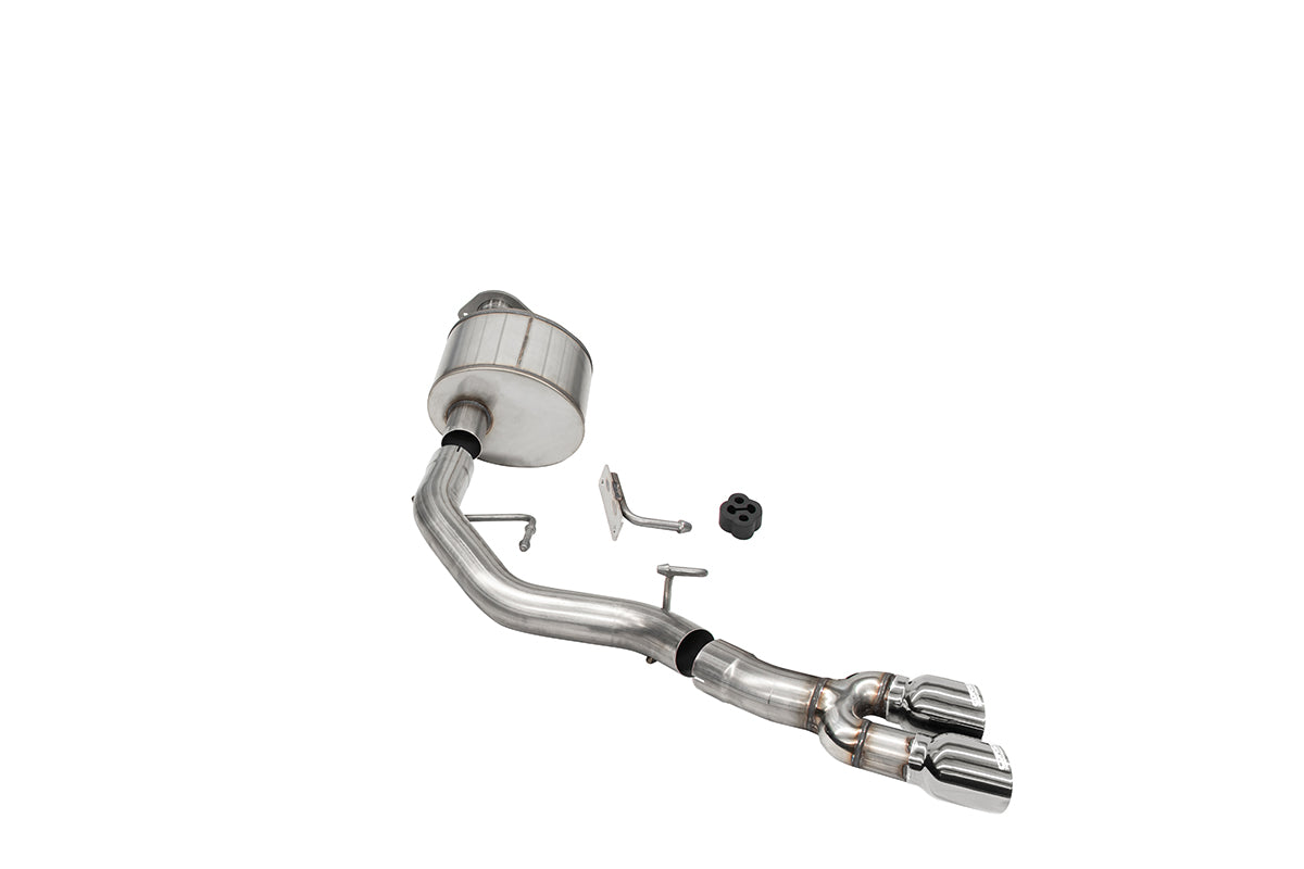 Corsa 3.0" Cat-Back Front of Tire Exit Exhaust – 2021-2024 F-150 5.0L (122.8" WB)
