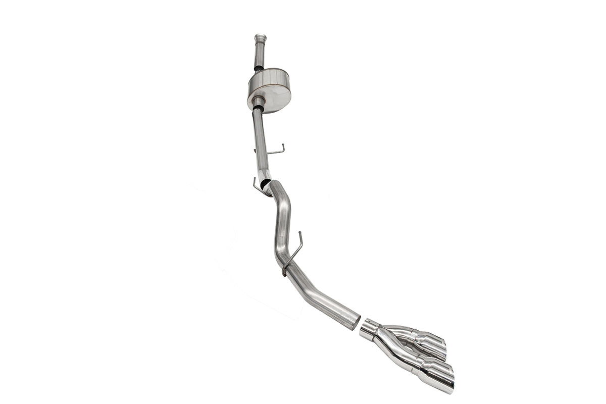 Corsa 3.0" Cat-Back Single Side Exit Exhaust – 2021-2024 F-150 5.0L (145.4" WB)