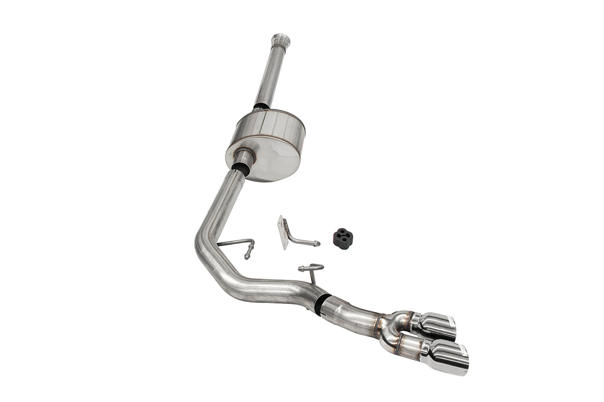 Corsa 3.0" Cat-Back Front of Tire Exhaust – 2021-2024 F-150 5.0L (157.2" WB)