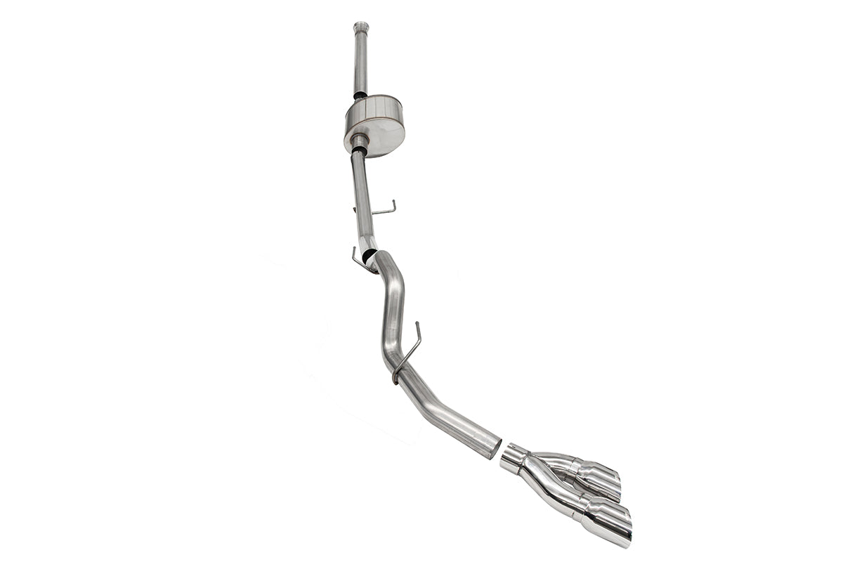 Corsa 3.0" Cat-Back Single Side Exit Exhaust – 2021-2024 F-150 5.0L (157.2" WB)