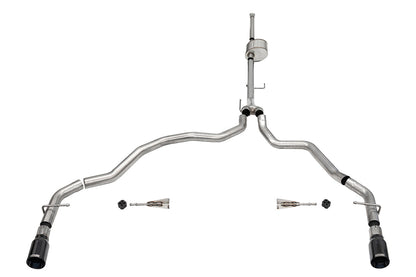 Corsa 3.0" Cat-Back Dual Rear Exit Exhaust – 2021-2024 F-150 5.0L (157.2" WB) - image 5