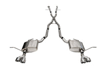 Corsa 2.5" Cat-Back Exhaust, 4.0" Twin Tips – 2014-2021 Jeep Grand Cherokee 5.7L