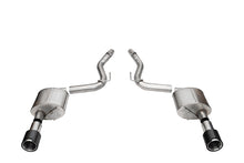 Corsa 3.0" Axle-Back 4.5" Carbon Fiber Tips Exhaust – 2024 Mustang GT Coupe