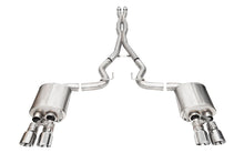 Corsa Active Valve 3.0" Cat-Back 4.0" Slash Tips Exhaust – 2024 Mustang GT Coupe