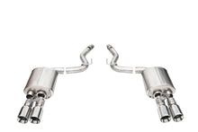 Corsa Active Valve 3.0" Axle-Back 4.0" Straight Tips Exhaust – 2024 Mustang GT Coupe