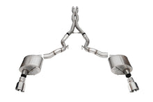 Corsa 3.0" Cat-Back 4.5" Slash Tips Exhaust – 2024 Mustang GT Convertible